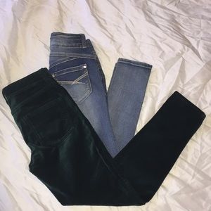 Set girls pants crew cuts vanilla star size 8-10